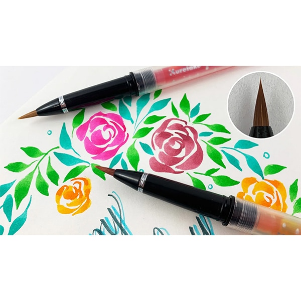 文房具 『からっぽペン 毛筆 替ペン先 ECF160-604』 Kuretake 呉竹