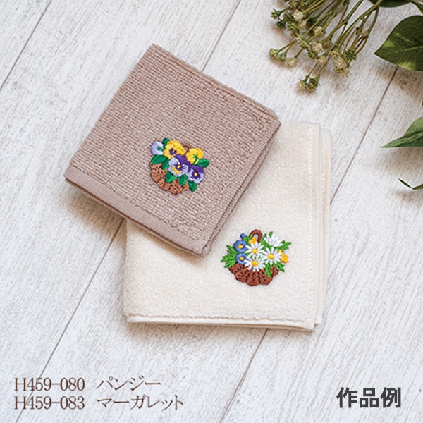 ワッペン 『Natural Bouquet (ナチュラルブーケ) アネモネ H459-082