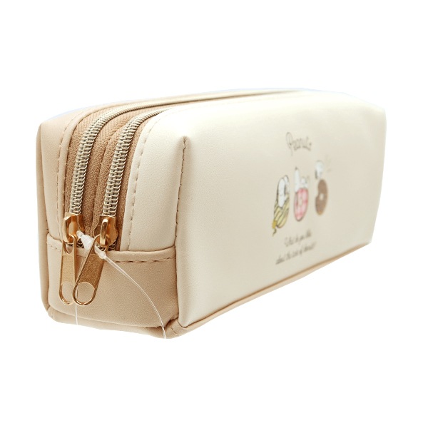 文具 『Wペンケース PEANUTS Snacktime ドーナツ S1425005』 既