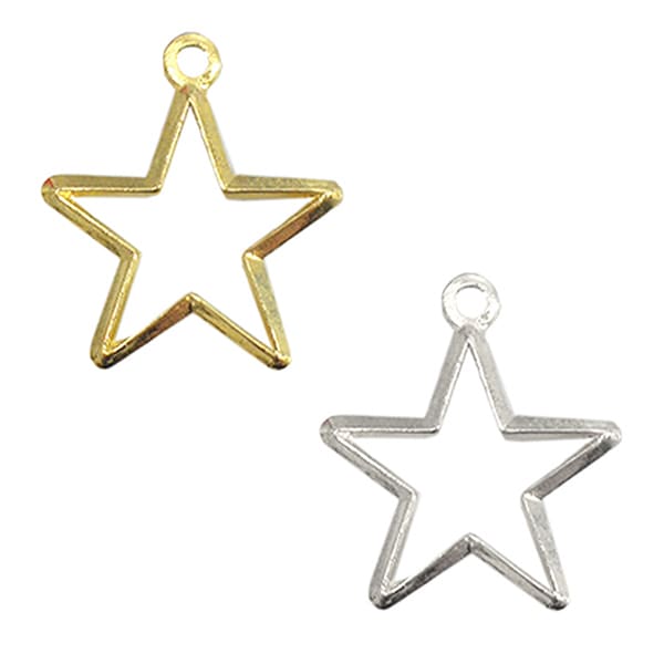 手芸金具 『チャーム 星 (#264) 金色』 すべての商品| ホビー材料の