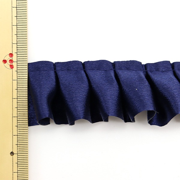 数量5から】 リボン 『サテンボックス 62番色 紺 9100F』 服飾,リボン