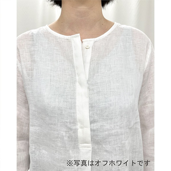 【mizuiro ind】スキッパー リネン ブラウス フレア ゆったり 日本製 mizuiro ind】スキッパー リネン ブラウス フレア ゆったり 日本