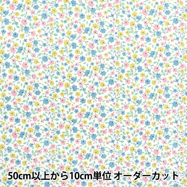 数量5から】 生地 『リバティ・ファブリックス タナローン ポゥジー