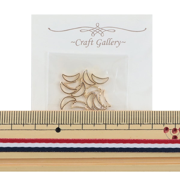 レジンパーツ 『ミニパーツ 三日月 RCH-95G』 KIYOHARA 清原 UVレジン