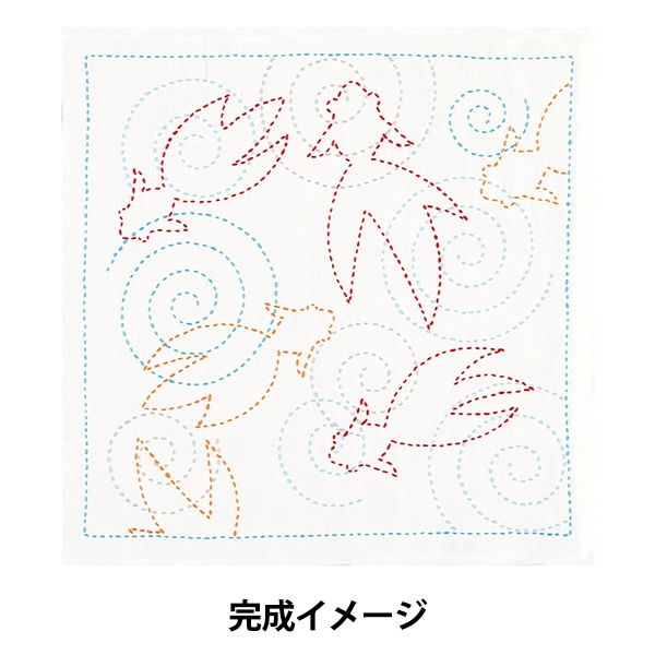刺しゅうキット 『一目刺しの花ふきん SK-357りんご』 Olympus