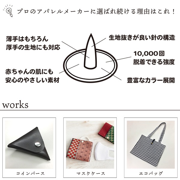 手芸工具 『CHERRY LABEL ミニハンドプレス専用台座 9mm』 服飾,パーツ