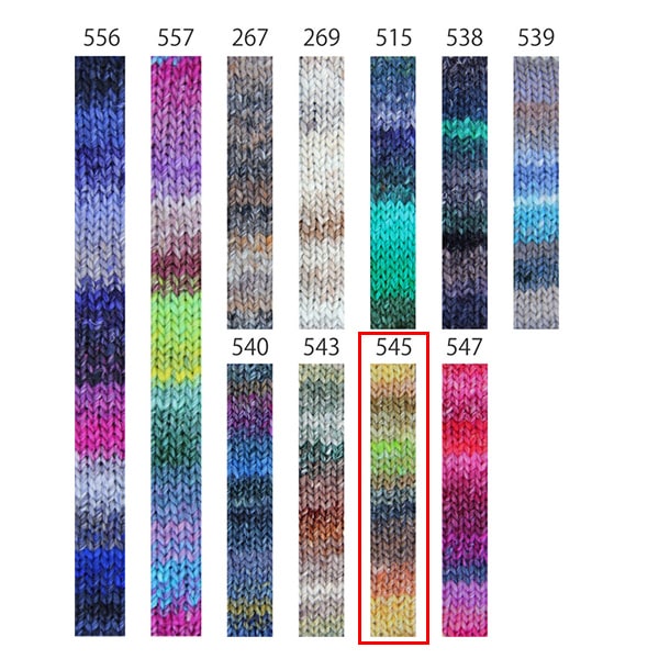 秋冬毛糸 『シルクガーデン 545番色』 NORO 野呂英作 毛糸_,メーカーで