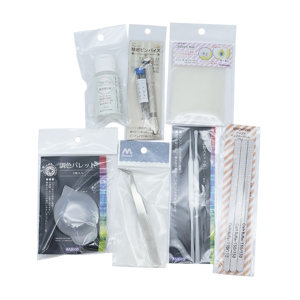 レジンセット 『レジンツール ベーシックセット2』 ビーズ,レジン