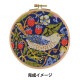 �ڻɤ��夦���åȥ������͢���ɤ��夦���å� ��William Morris (�����ꥢ�ࡦ��ꥹ) HOOPS Strawberry Thief (������ť��) BL1174 77�� DMC �ǥ������ॷ��