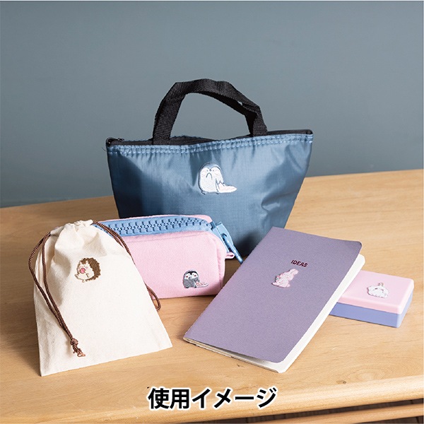 ワッペン 『シール&アイロンミニワッペン ハリネズミ MOW882