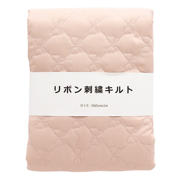 淡いピンクの布も使ったホワイトキルト q-snw250_7.jpg