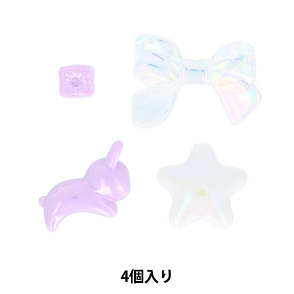 手芸パーツ 『ペイントビーズ オーロラビーズ 14mm ピンク PTB-08