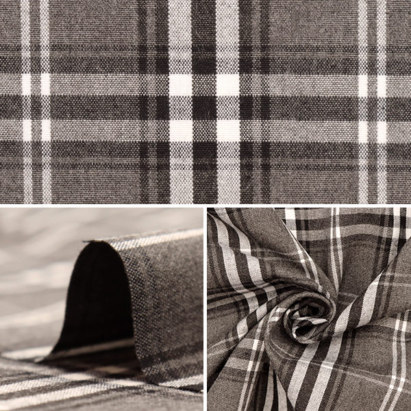 秋冬生地セール】【数量5から】 生地 『TRタータン しなやか起毛