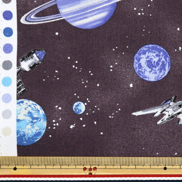 数量5から】 生地 『オックス お気に入りシリーズ コズミック グレー