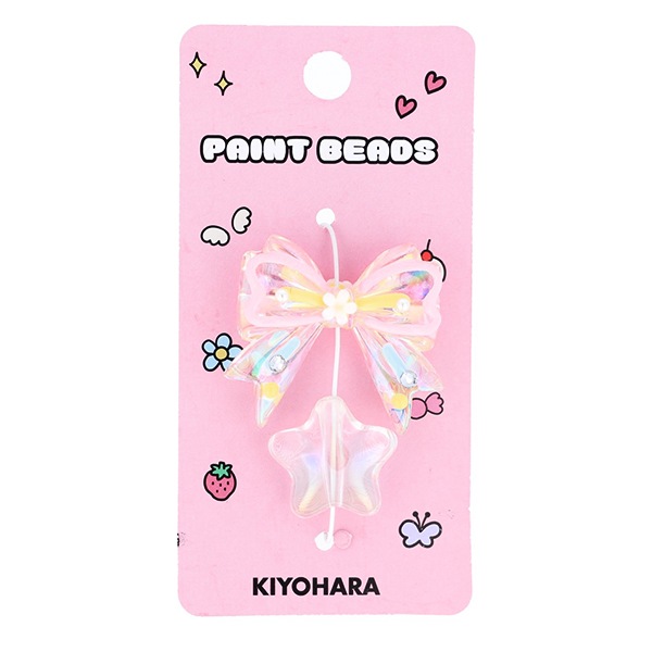 手芸パーツ 『ペイントビーズ 2個入り 06 PTB-02』 KIYOHARA 清原