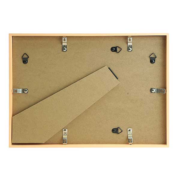 額 『ボックスフレーム A4判 ホワイト 308×221×32mm』 画材・文具,額