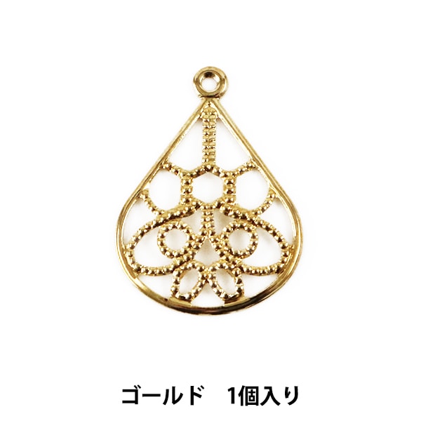 アクセサリーパーツ 『スイングパーツ #3 ゴールド 1個入り』 ビーズ