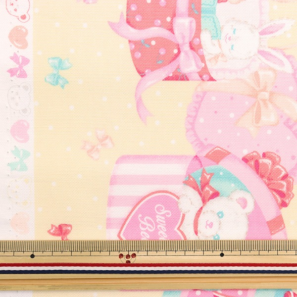 数量5から】 生地 『オックス クラシカルモダンシュシュ トイボックス