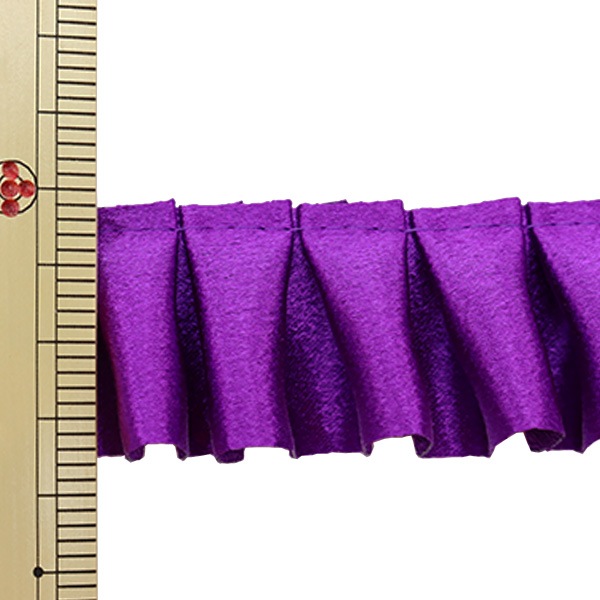 数量5から】 リボン 『サテンボックス 30番色 江戸紫 9100F