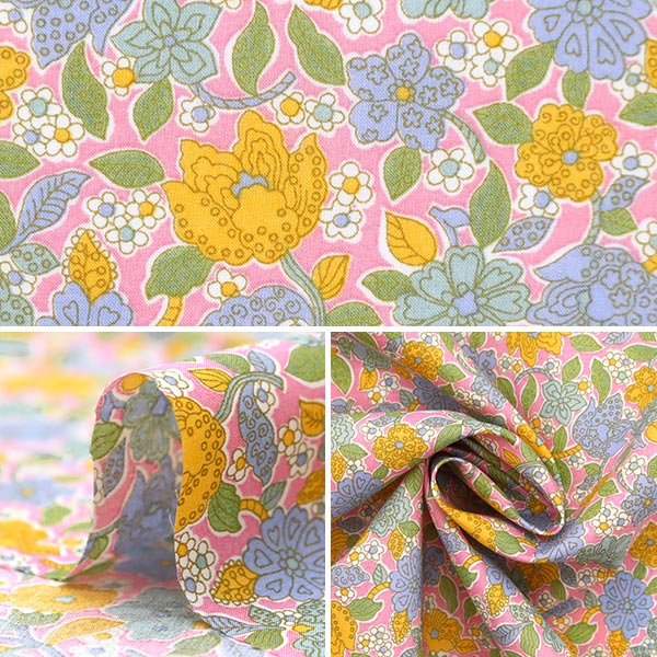 数量5から】 生地 『リバティ・ファブリックス タナローン フローラル