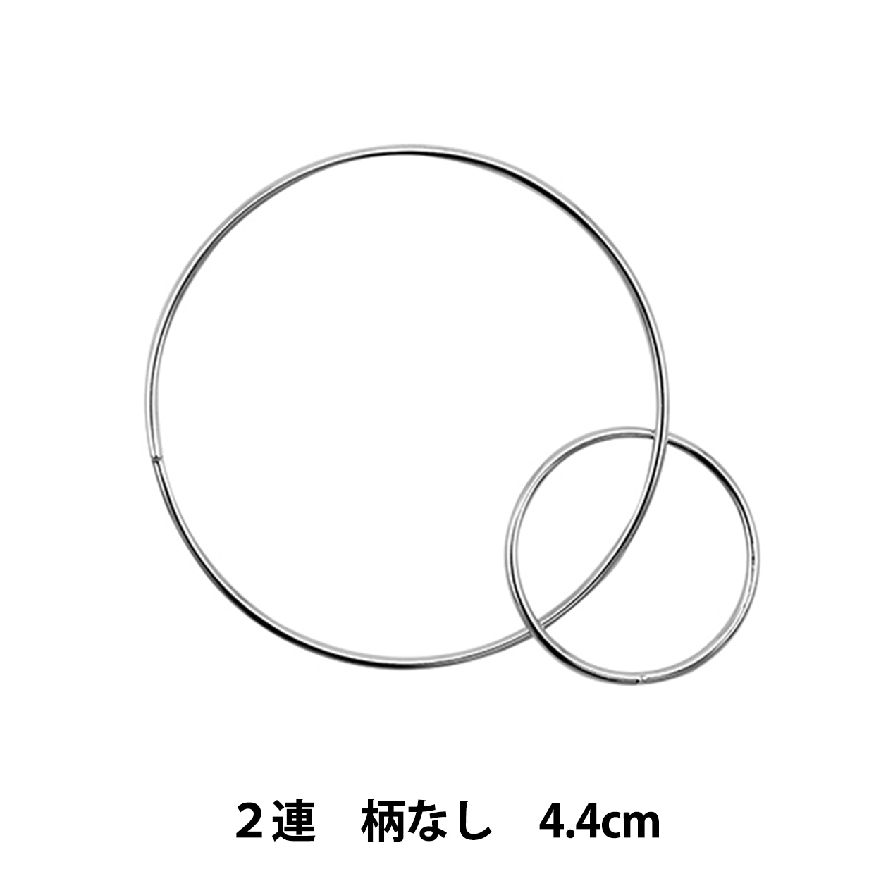 メタルパーツ 『イニシャル M 8mm シルバー 1個入り PS6038-999