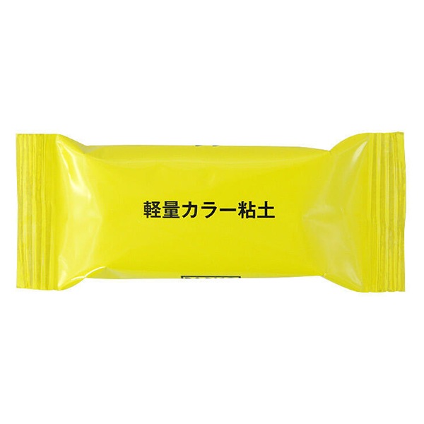 軽量粘土 『やわらかねんど 使い切りパック イエロー 402002』 PADICO