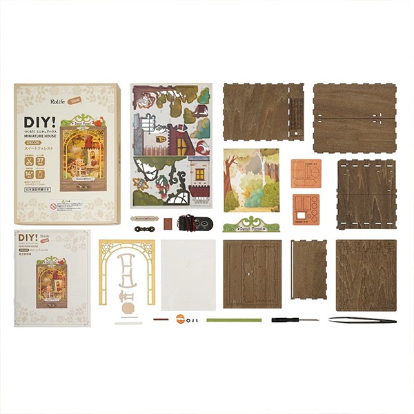 工作キット 『ミニチュアハウス スイートフォレスト 664546-DS026