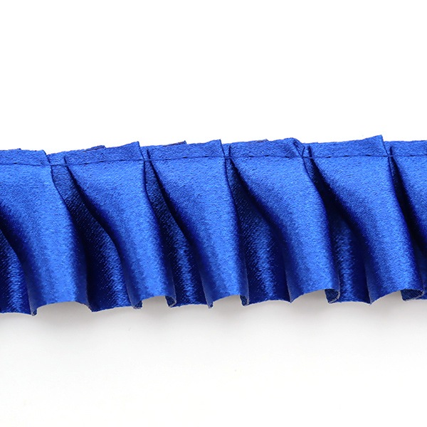 数量5から】 リボン 『サテンボックス 35番色 藍色 9100F』 服飾