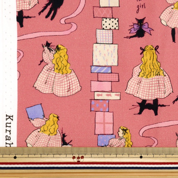 生地 『Kurahashi Rei オックス カットクロス 約145cm×50cm プレゼント