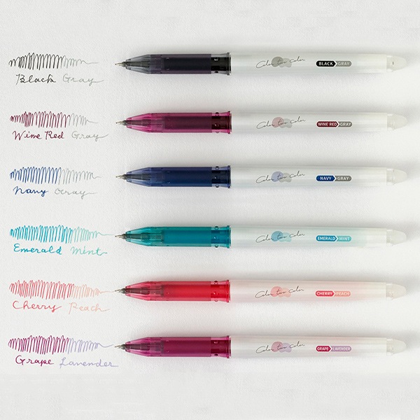 ボールペン 『イルミリー カラートゥーカラー ボールペン エメラルド