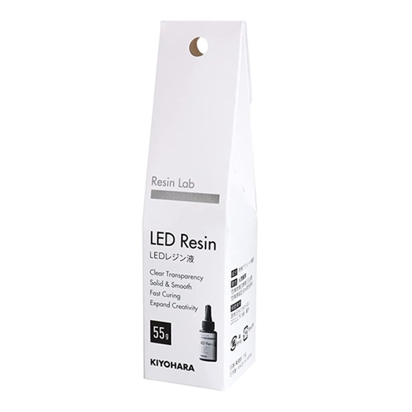 KIYOHARA LEDレジン液　55g 4本セット Amazon.co.jp: KIYOHARA 【日本製】 Resin Lab レジンラボ LED