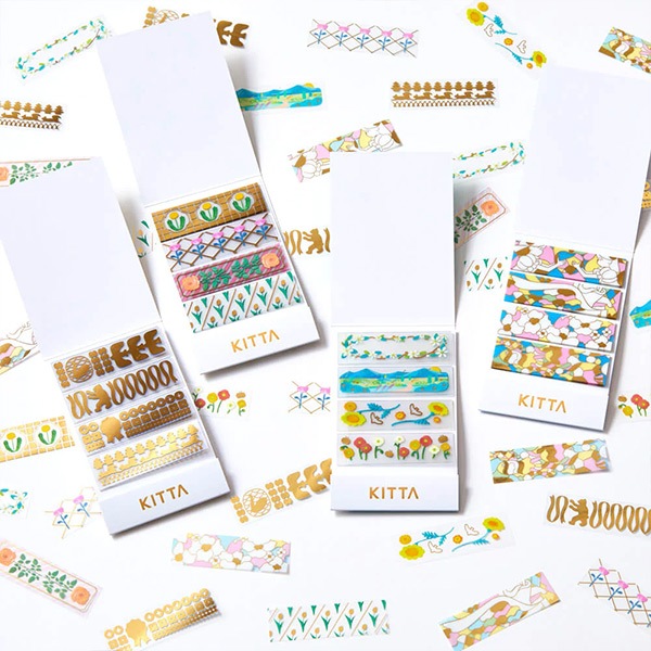 文具 『KITTA CLEAR マスキングテープ ギフト KITT018』 画材