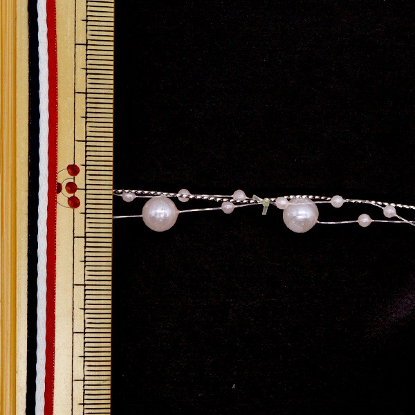 パールリボン（感謝）/4 数量5から】 リボン 『カーリングパール 2cm幅 14番色 2211-14