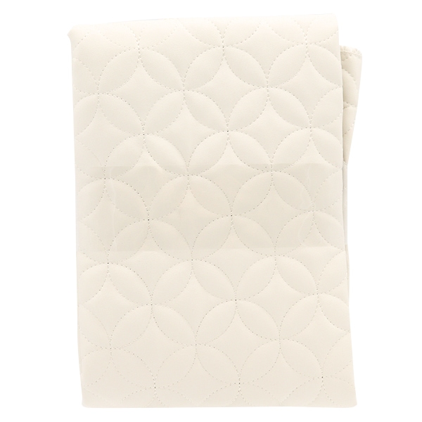 カットクロス 生地 『合皮キルトカットクロス 七宝 約60×70cm オフホワイト