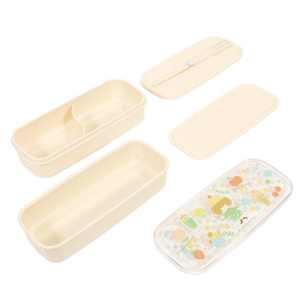 mizutama さん弁当箱セット Amazon｜クツワ mizutamaさん 二段弁当箱 640ml MU002 日本製｜ランチ