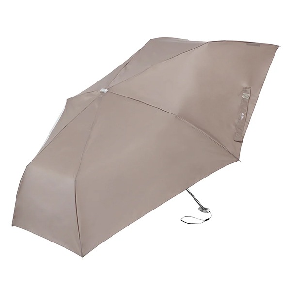 傘 『雨傘折 ポケフラット55 ブラウン U355-1144BR1-』 生活雑貨,傘