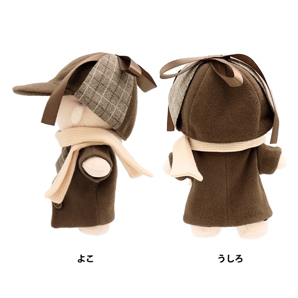 ぬいぐるみ服 『mpa select 防寒セット 茶色 Lサイズ MPA-33