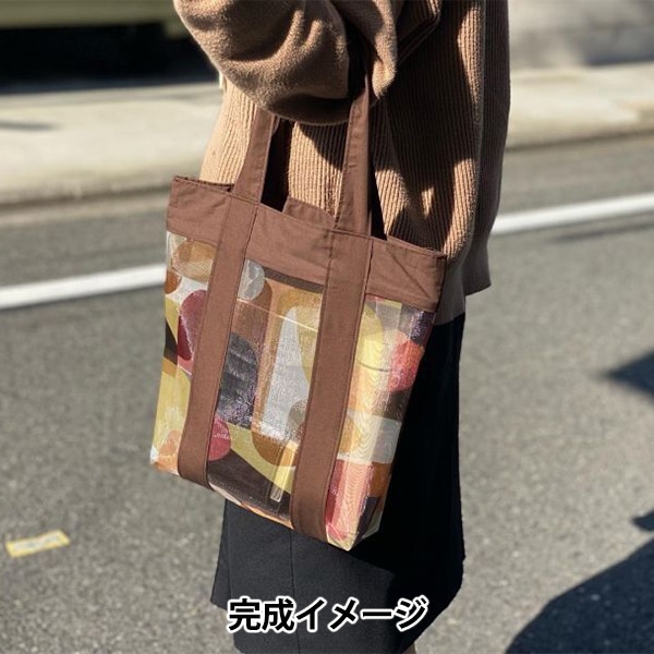 手芸キット 『転写チュールで作るバッグ ドラマティックローズ
