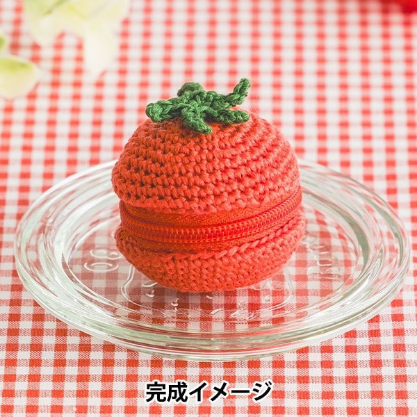 プチトマト様 刺しゅうキットセール】編み物キット 『刺しゅう糸で編む
