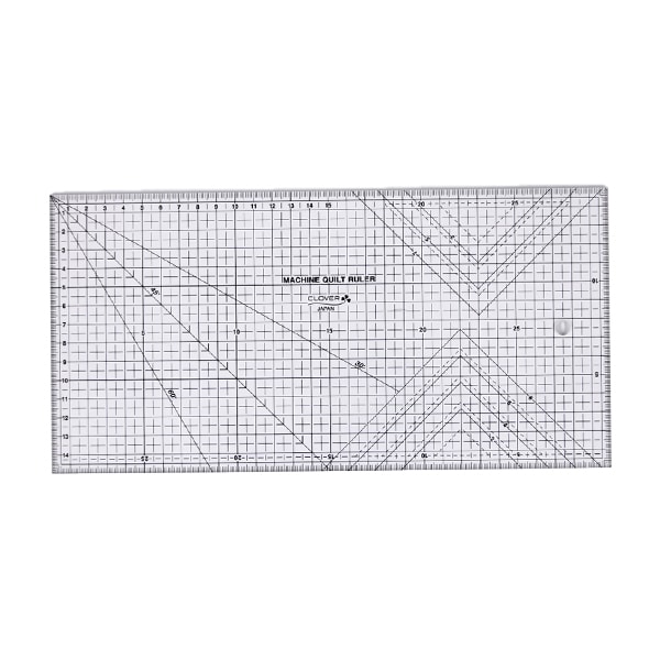 ものさし 『ミシンキルト定規 30cm 57-617』 Clover クロバー 雑貨