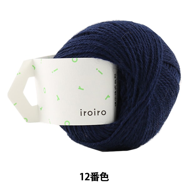 毛糸 『iroiro (いろいろ) 47番色 黒』 DARUMA ダルマ 横田 毛糸_ 