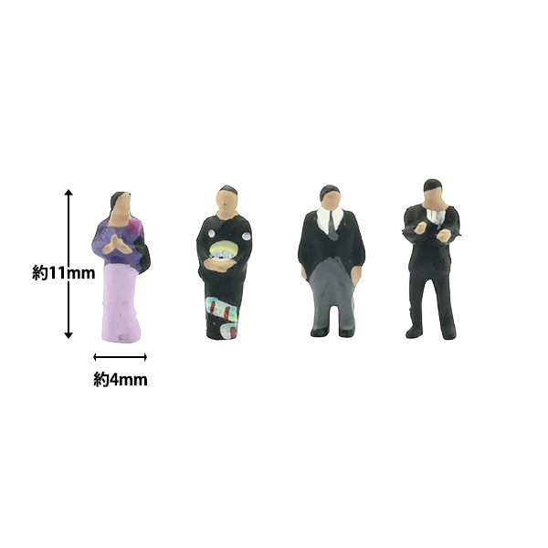 ジオラマ 『ジオコレ 結婚式の人2 316077』 トミーテック 工芸,木工