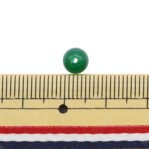 ビーズ 『グリーンメノウ 約6mm 10玉入り BDPP-610/16』 ビーズ,パック