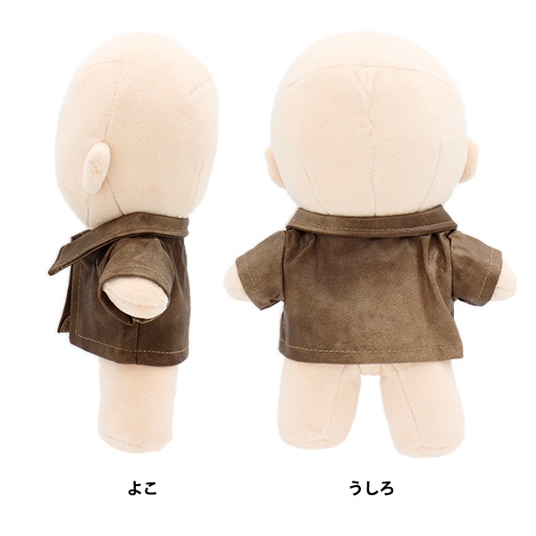 ぬいぐるみ服 『mpa select レザージャケット 茶色 Lサイズ MPA