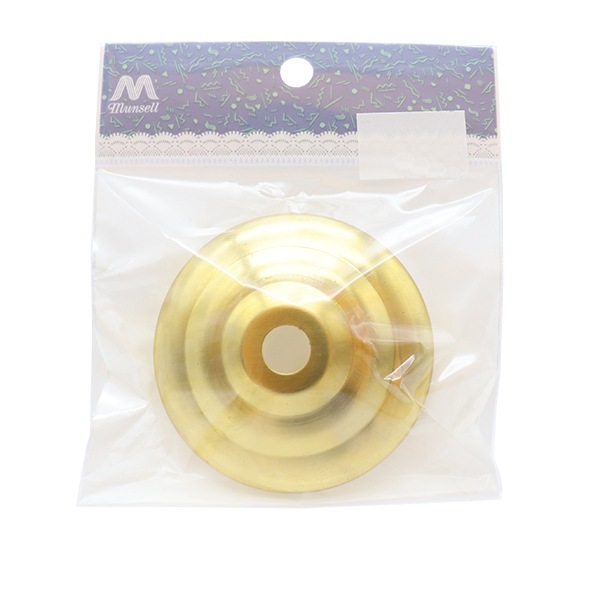 ステンドグラス材料 『ベースキャップ 2-1/2インチ 6.5cm 23002