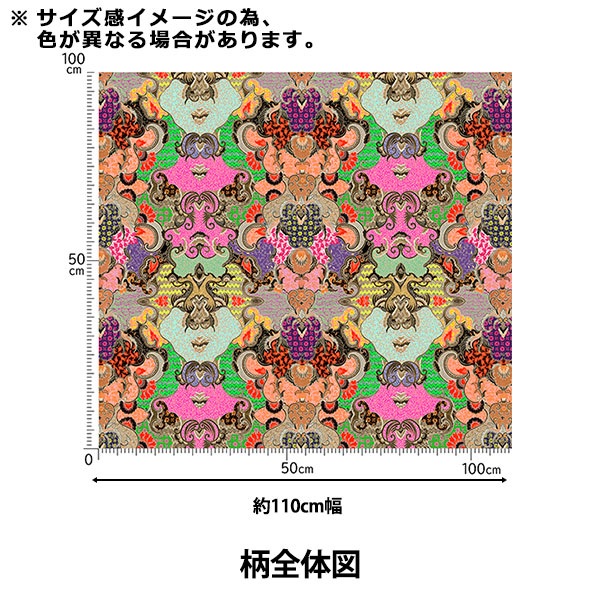 現品限り】 【数量5から】 生地 『nora. シーチング