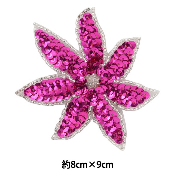 ワッペン 『スパンコールモチーフ M211-37』 服飾,リボン| ホビー材料