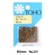 �ӡ��� �إХ�ӡ��� ���� No.221�� TOHO BEADS �ȡ��ۡ��ӡ���