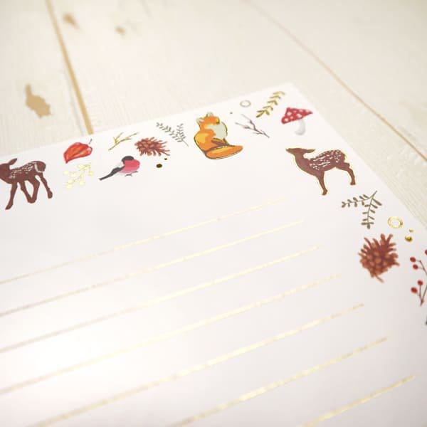 文具 『ポライトレター 森の動物たち TL067』 包む TSUTSUMU 画材