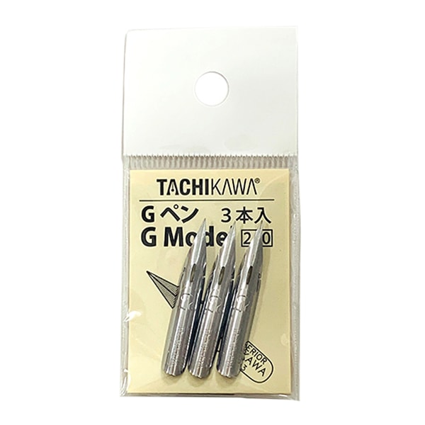 ペン先 『タチカワ コミックペン T-3Gペン 3本入り』 画材・文具